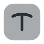 Text Block SVG Icon